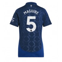 Manchester United Harry Maguire #5 Replica Away Shirt Ladies 2024-25 Short Sleeve